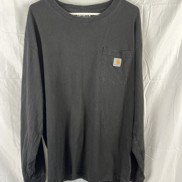 Carhartt T Shirt Men XL Loose Fit Long Sleeve - Picture 1 of 4
